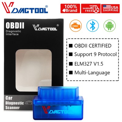 Car OBD2 Code Reader Scanner Super Mini ELM327 V1.5 Vehicle Diagnostic Scan Tool