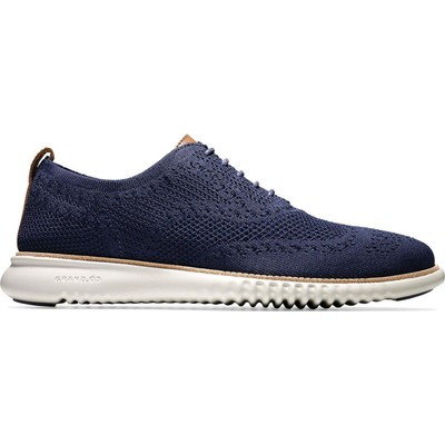 Мужские оксфорды Cole Haan 2.ZEROGRAND Stitchlite Navy 10 Medium (D) BHFO 6050