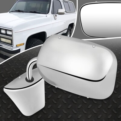 ДЛЯ 73-86 CHEVY C10 GMC C15 SUBURBAN OE STYLE РУЧНОЕ ЗЕРКАЛО ЛЕВОЙ/ПРАВОЙ БОКОВОЙ ДВЕРИ