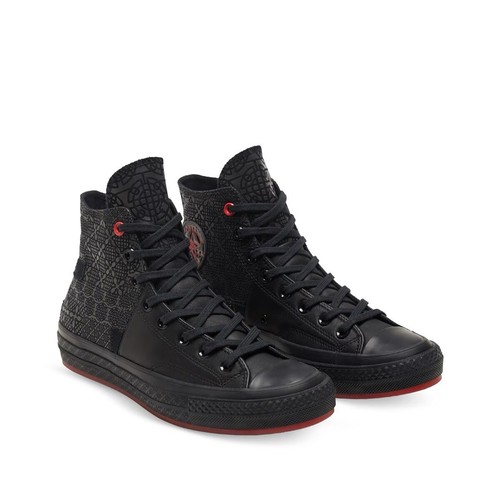 Pre-owned Converse Ctas 70 Hi Black Chile Cny Chinese Year Shoes 170584c Mens 10