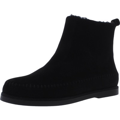 Женские черные замшевые ботильоны Steve Madden Tommy 7, средние (B,M) BHFO 9420