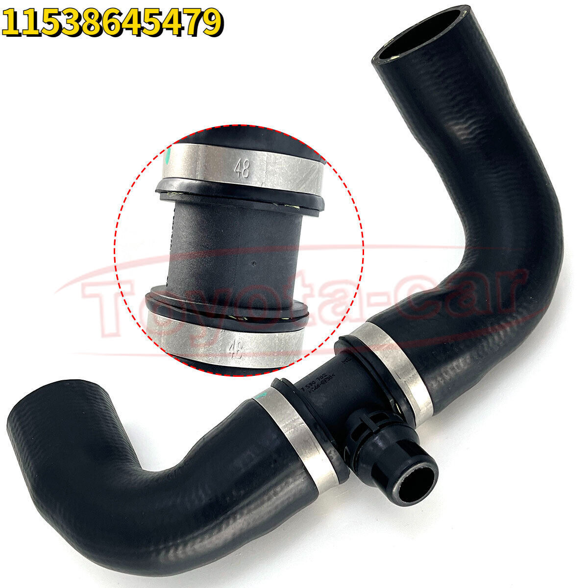11538645479 Water Tank Connection Coolant Liquid Water Hose