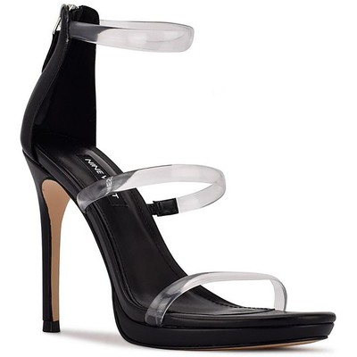 

Женские черные туфли-лодочки на шпильке Nine West LEAH3 6, средний (B,M) BHFO 9333, Черный