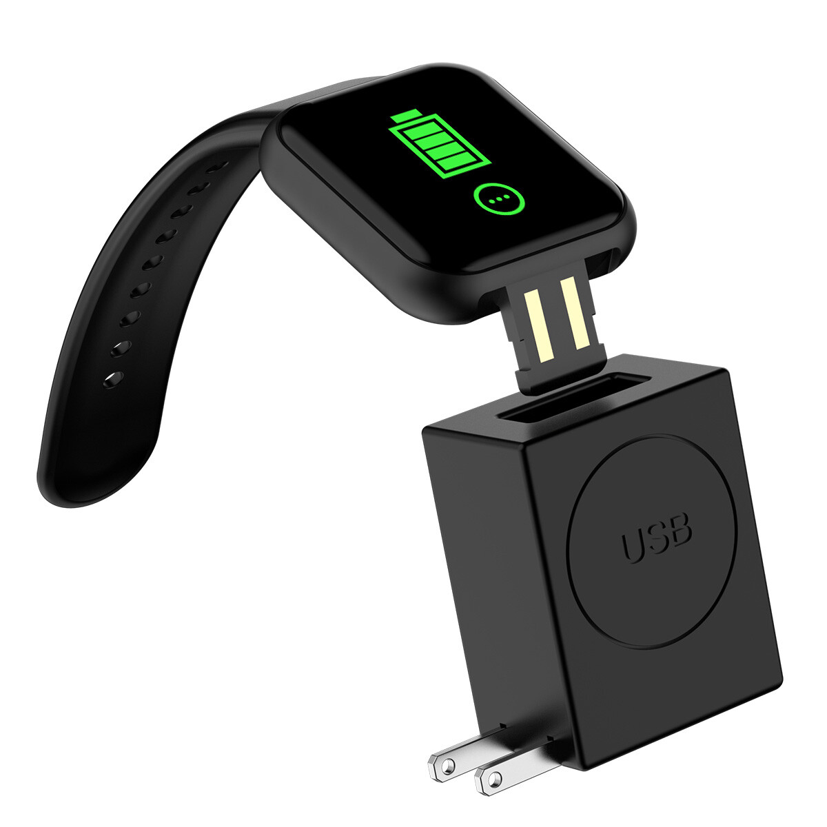 Bakeey L18 USB Plug Charging Heart Rate Blood Pressure Oxygen Monitor