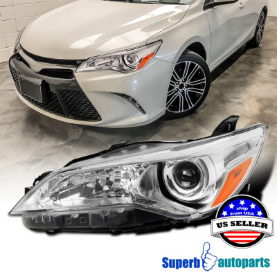 Fits 2015-2017 Toyota Camry Driver Left Side Projector Headlight Head Lamp