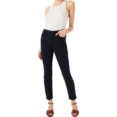 Женские темно-синие джинсы скинни Jen7 by 7 for All Mankind из денима с пышными формами 4 BHFO 2358