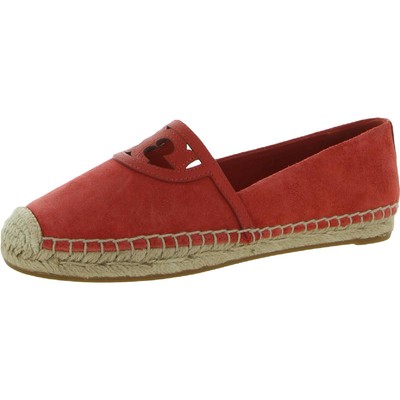 Женские кожаные лоферы без шнуровки Tory Burch Sidney Espadrilles BHFO 9601