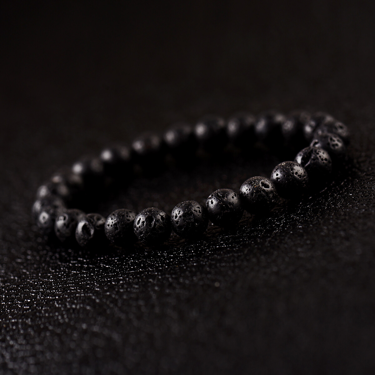 Natural Lava Rock Aroma Bracelet Drip Essential Oil Diffuser Yoga Wrist Bracelet