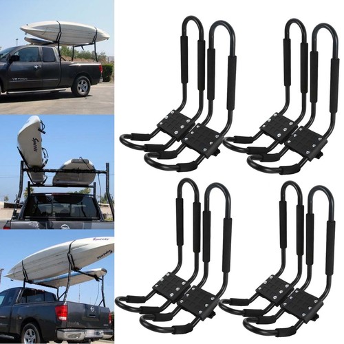 Kayak Roof Rack For Cars >> Details About 4 Pair Universal Kayak Roof Rack For Suv Car Top Mount Carrier Cross J Bar Canoe Kayak Roof Rack For Cars >> Details About 4 Pair Universal Kayak Roof Rack For Suv Car Top Mount Carrier Cross J Bar Canoe