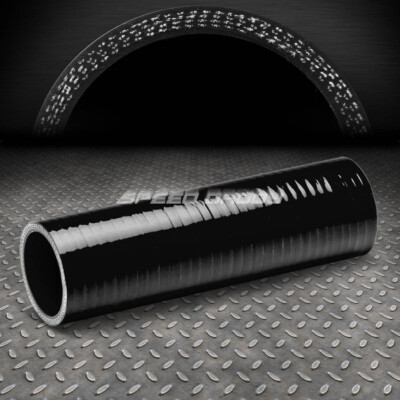 4-СЛОЙНЫЙ ТРУБОПРОВОД ТУРБОНАДДУВА/ВОЗДУХОЗАБОРНИКА/ПРОМЕЖУТОЧНОГО ОХЛАДИТЕЛЯ ДЛИНОЙ 2,5 ДЮЙМА, ЧЕРНЫЙ СИЛИКОНОВЫЙ ШЛАНГ