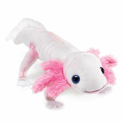 Folkmanis Axolotl Finger Puppet, 9''