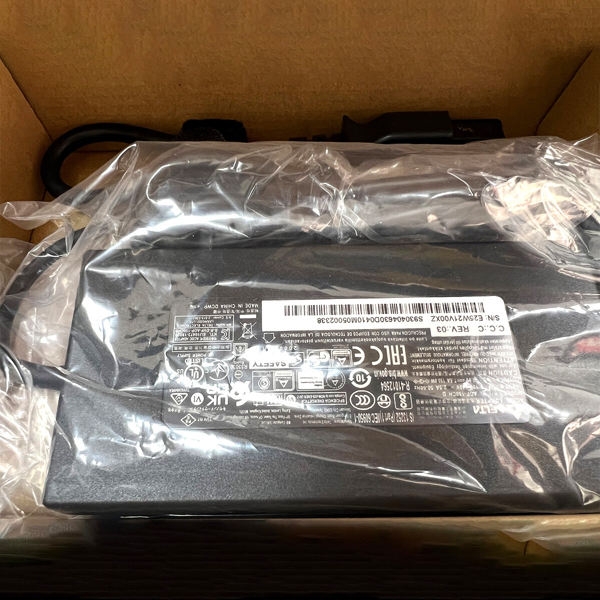 Delta 150W AC Power Adapter ADP-150CH D For MSI Sword 15 A11UD-1248 A11UD-001us