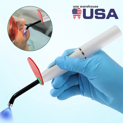 Dental LED Curing Light Lamp Wireless Cordless Resin Cure Lamp 5W 2000MW FDA