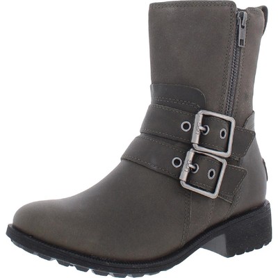 Женские серые замшевые ботильоны Ugg, ботильоны-ботильоны 5 средних размеров (B,M) BHFO 5354