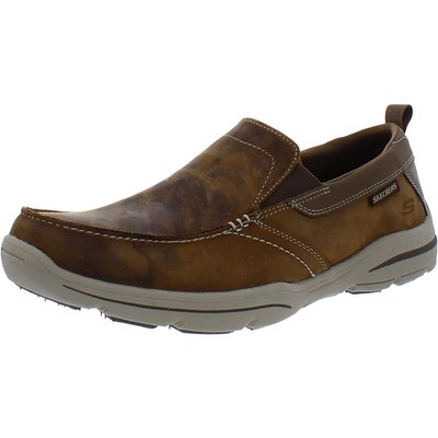 

Мужские коричневые кожаные лоферы Skechers Harper Forde 9 Medium (D) BHFO 2877, Desert brown