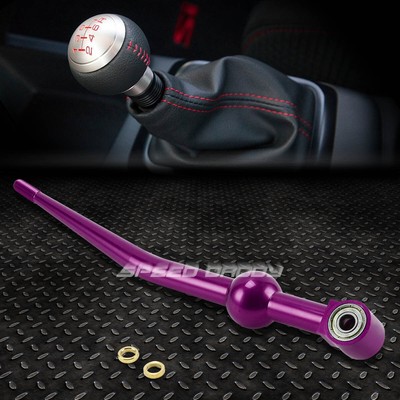 ДЛЯ EK EG DB DC ФИОЛЕТОВАЯ ЗАГОТОВКА ИЗ АЛЮМИНИЯ С ОДНИМ ИЗГИБОМ MT RACING SHORT THROW SHIFTER