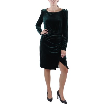 Женское зеленое рабочее мини-платье-футляр Lauren Ralph Lauren 10 BHFO 8783