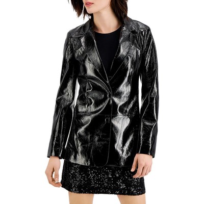 

LNA Clothing Женская короткая мятая кожаная куртка из искусственной кожи BHFO 4926, Черный, HW2102