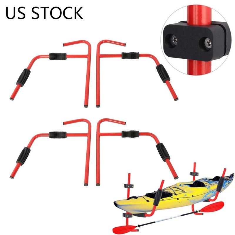 Storage Wall Mount Hanger Rack For Canoe Paddle Kayak Hanging Rack Us