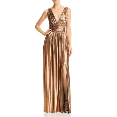 

Rachel Zoe Womens Ashley Bronze Blouson Empire Вечернее платье  BHFO 4596, Медь