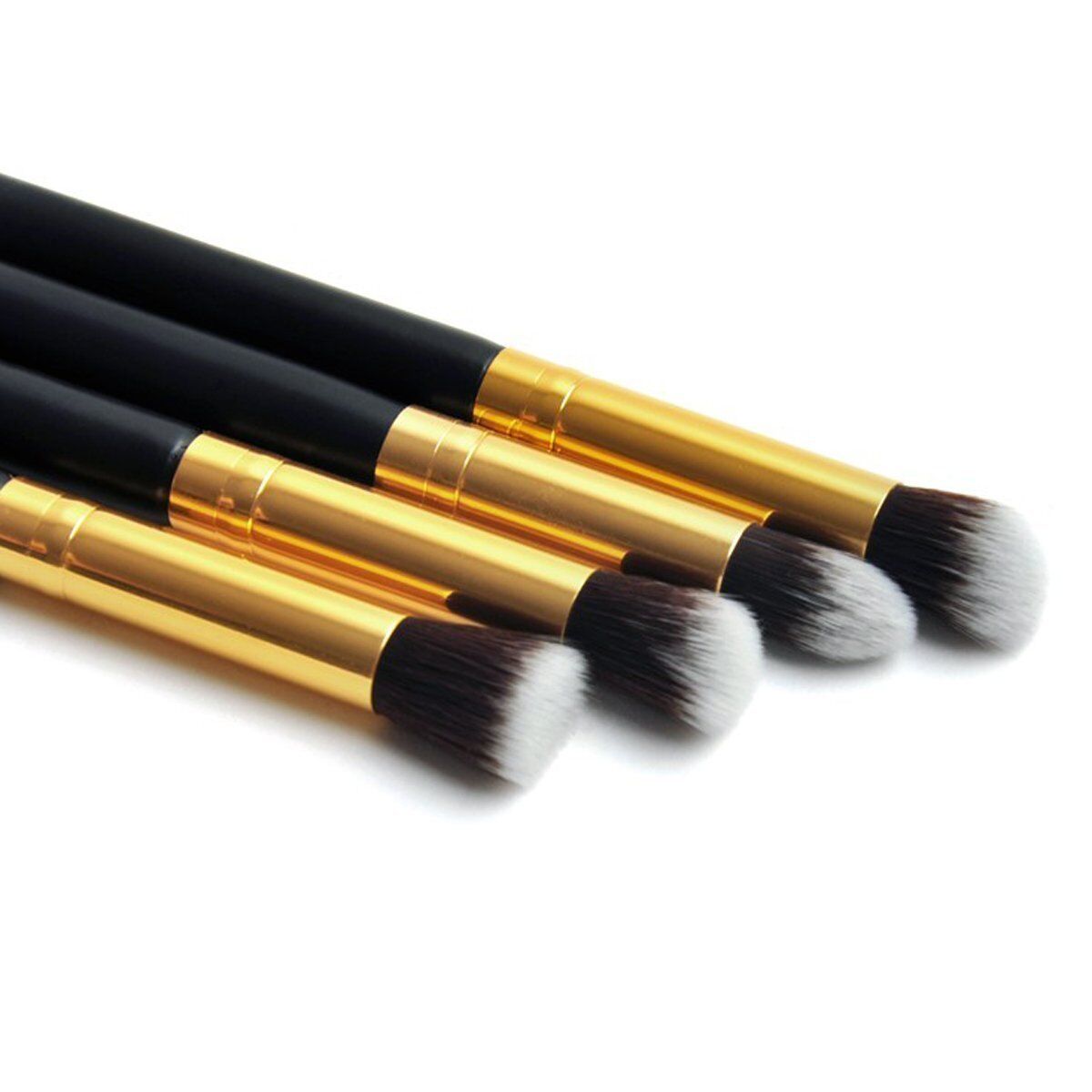 Magik Premium Synthetic 8 PCS Makeup Brushes (Golden Black) 7