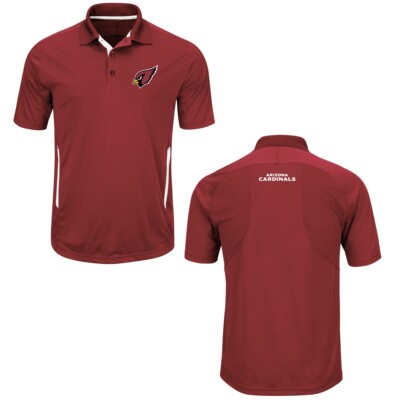 NFL Poloshirt Shirt Arizona Cardinals Polo Field Classic 2 Performance Football