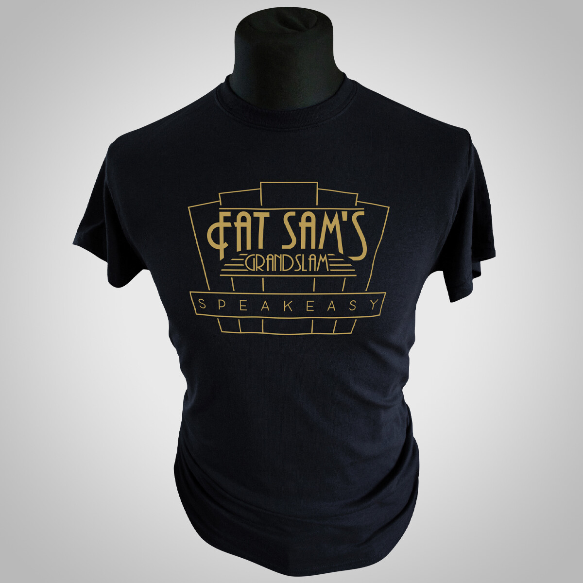 Fat Sams Bugsy Malone Retro Classic 80s 90s TV Movie Film Themed T Shirt