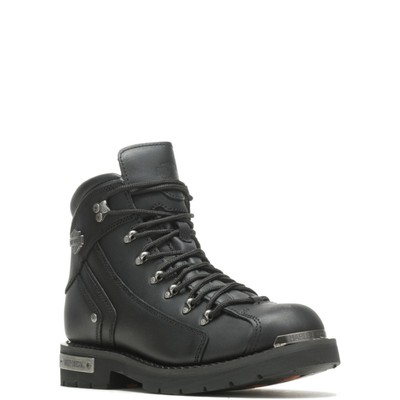 Pre-owned Harley-davidson Men's Electron Riding Boot Black - D96017
