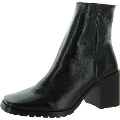 

Женские черные ботильоны Steve Madden Pamela 7, средние (B,M) BHFO 2699, Black leather patent