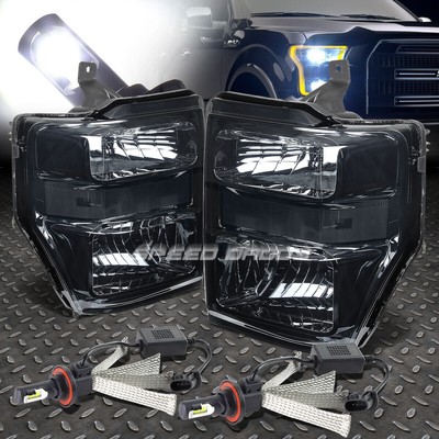 ФАРА С ЗАКОПЧЕННЫМ КОРПУСОМ + ЧЕТКИЙ СИГНАЛ + СИСТЕМА БЕЛЫХ СВЕТОДИОДОВ 6000K ДЛЯ 08-10 SUPERDUTY