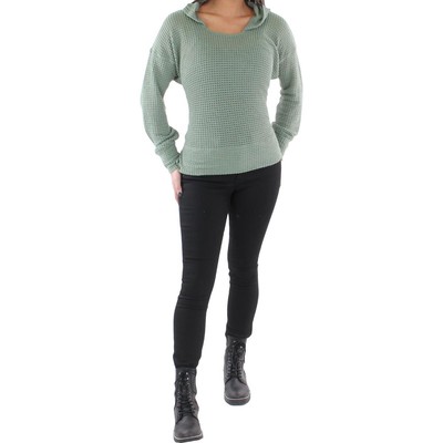 

Всепогодная винтажная женская зеленая вязаная футболка-пуловер, рубашка  BHFO 1882, Зеленый