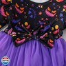 ZFZDRen 12M-8Y Baby Girl Outfits Toddler Tutu Dress Kid Long Sleeve Tulle Dresses Holiday Party Clothes (Purple,6-7 Years)