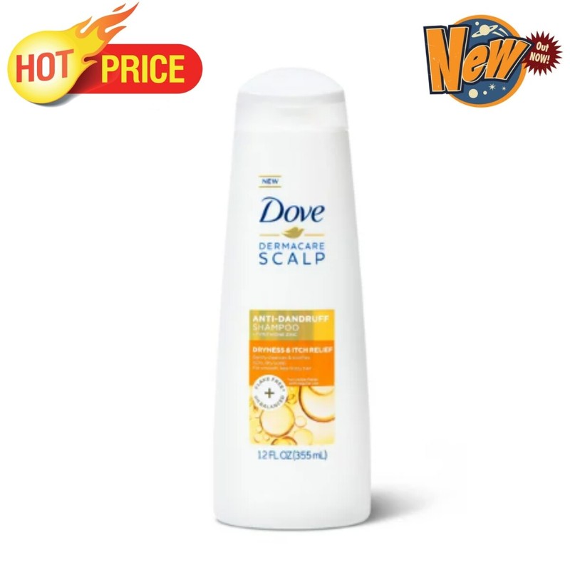 Dove DermaCare Scalp Anti Dandruff Shampoo 12 fl oz, free delivery.