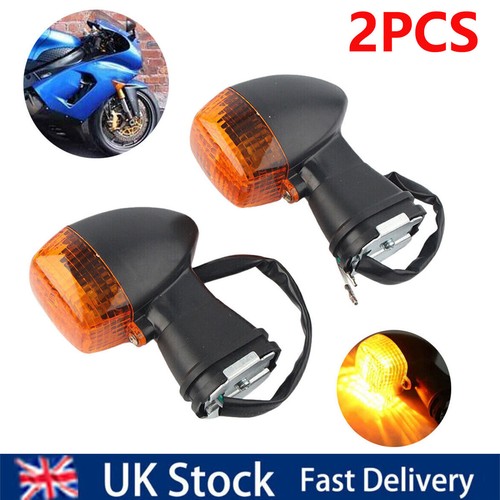 Front Turn Signals Indicator Lamp Light For Kawasaki Ninja ZX-6R
