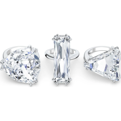 Swarovski three ring best sale set