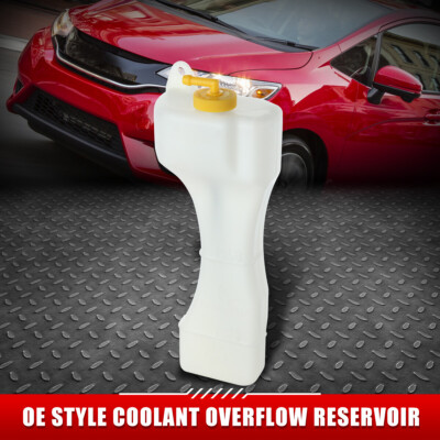 ДЛЯ 09-14 HONDA FIT OE STYLE РЕЗЕРВУАР ДЛЯ ПЕРЕЛИВА ОХЛАЖДАЮЩЕЙ ЖИДКОСТИ В СТИЛЕ OE С КРЫШКОЙ