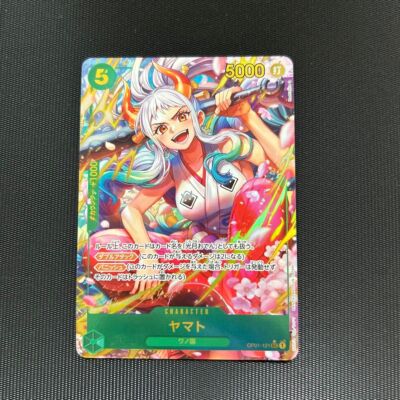 Yamato OP01-121 SEC Alt Art ONE PIECE Card The Best 2024 PRB