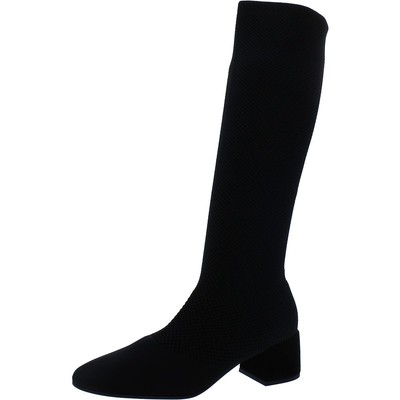Женские сапоги до колена Eileen Fisher Innis ST черного цвета 10 Medium (B,M) BHFO 6312