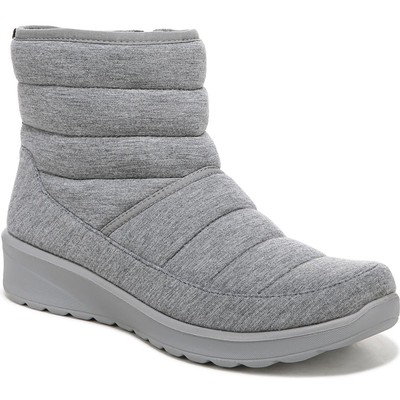 Женские ботильоны Bzees Glacier серого цвета с боковой молнией, размер 6,5, средний (B,M), BHFO 7232