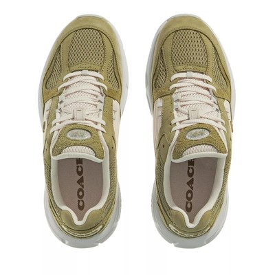 COACH COACH C301 SUEDE MOSS LIGHT GREEN NEU & OVP 1356192