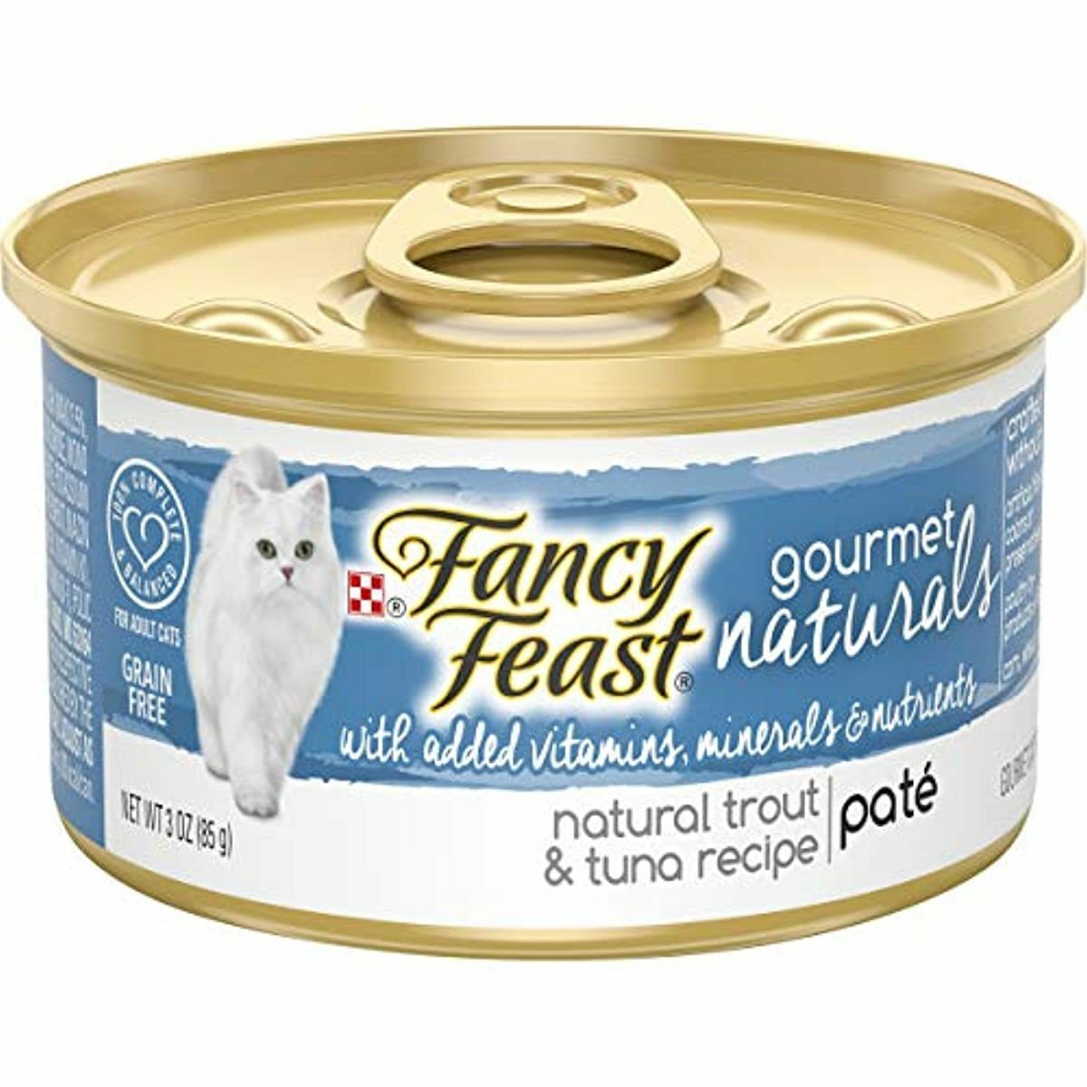 Purina Fancy Feast Grain Free Pate Trout ...