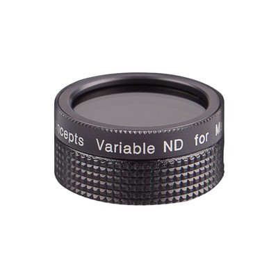 Vivitar Digital Concepts Variable ND2-400 Filter with Case #DC-VNDX-MVC