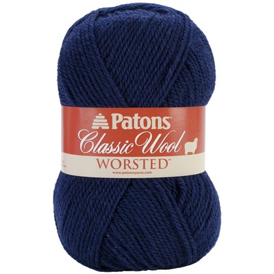 Spinrite 244077-77110 Classic Wool Yarn-Navy