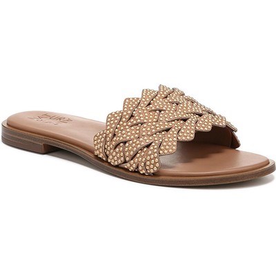 Женские босоножки-слипоны Naturalizer Fernanda Tan 8 см шириной (C, D, W) BHFO 3791