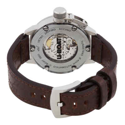 Pre-owned U-boat Lefty Classico Automatic Black Dial Men's Watch 8893