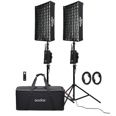 Godox FL100 Гибкий светодиодный комплект с 2 лампами мощностью 100 Вт #FL100-K2