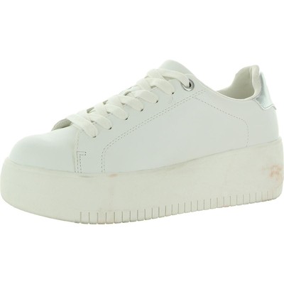 

Женские повседневные и модные кроссовки Steve Madden Rockaway 8.5 Medium (B,M) 9071, White/silver