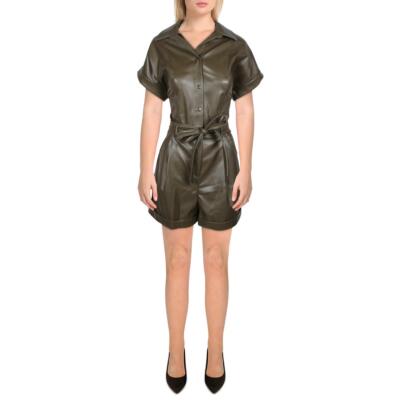

Женский коричневый комбинезон C из искусственной кожи BCBGeneration  BHFO 4243