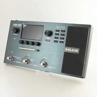 NUX Versatile Modeler Guitar Multi-Effects Pedal MG-30 Digital Used From Japan