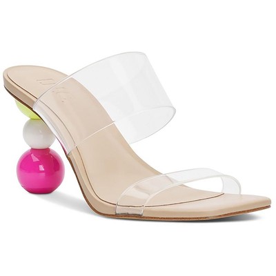 

Женские удобные туфли без шнуровки INC Lomari на каблуке 7, средний (B,M) BHFO 4892, Clear vinyl